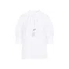 MAX MARA CARPI OFF WHITE COTTON SHIRT