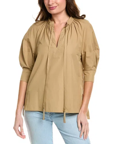 Max Mara Carpi Shirt In Brown