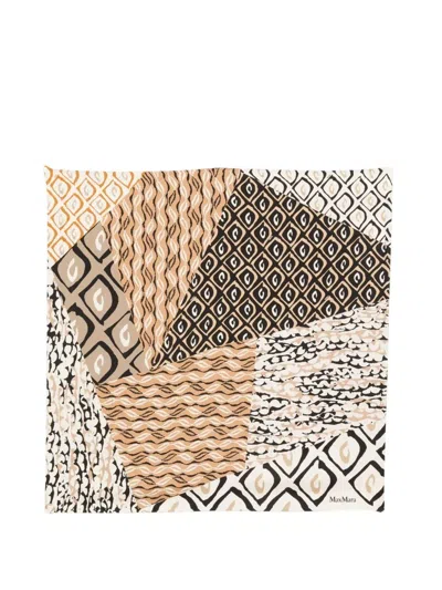 MAX MARA MAX MARA "CARRE" PRINTED FOULARD