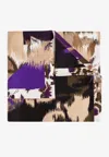 Max Mara Carre Printed Silk Scarf In Multicolor