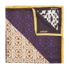 Max Mara Carre Scarf 90x91 In Purple