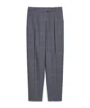 Max Mara Carrot Cut Pants In Gray
