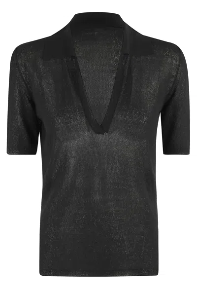 Max Mara Casarsa T-shirt In Nero