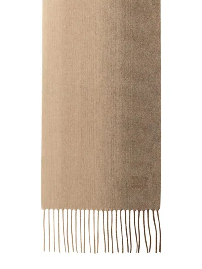 Max Mara Women's Cashemere Scarf In Beige
