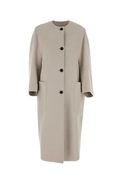Max Mara Cashmere Album Jacket In Beige O Tan