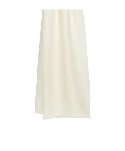 Max Mara Cashmere And Silk Stole In Neutral