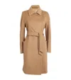 Max Mara Manuela Mantel Aus Kaschmirfilz In Beige