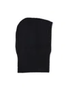 Max Mara Ribbed Cashmere Balaclava In Black