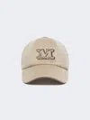Max Mara Cashmere Baseball Cap In Sand