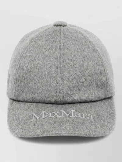 Max Mara Cashmere Beanie In Gray