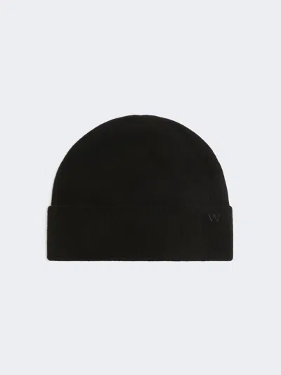 Max Mara Cashmere Beanie In Black
