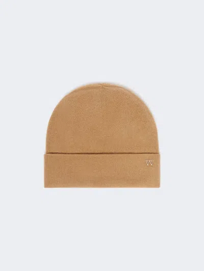 Max Mara Cashmere Beanie In Brown