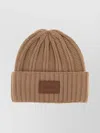 Max Mara Biscuit Cashmere Macbeth Beanie Hat In Multi