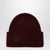 Max Mara Cashmere Beanie In Raspberry In Brown