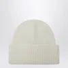 Max Mara Cashmere Beanie In White In White