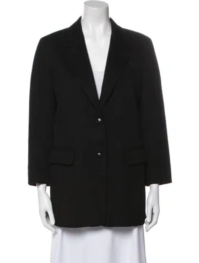Pre-owned Max Mara Cashmere Blazer In Black