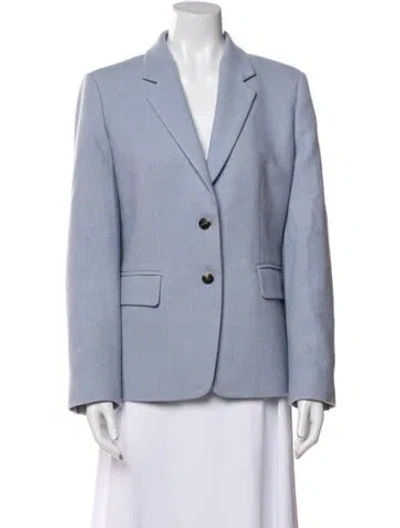 Pre-owned Max Mara Cashmere Blazer In Blue