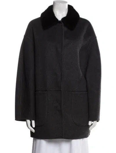 Pre-owned Max Mara Cashmere Blazer In Blue