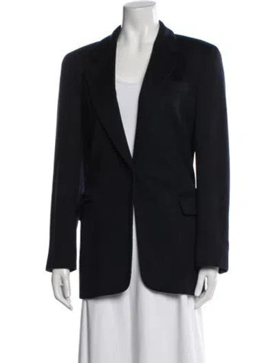 Pre-owned Max Mara Cashmere Blazer In Blue