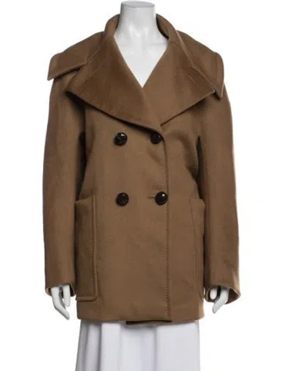 Pre-owned Max Mara Cashmere Blazer In Brown