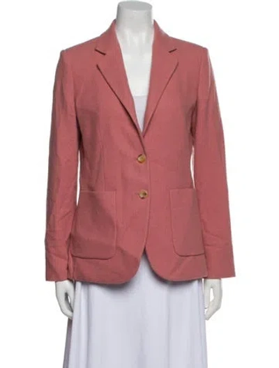 Pre-owned Max Mara Cashmere Blazer In Pink