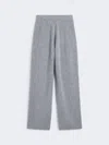 Max Mara Cashmere-blend Trousers In Gray