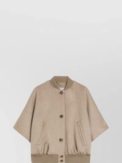 MAX MARA CASHMERE BOMBER STYLE JACKET