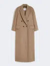 Max Mara Cashmere Broadcloth Coat In Brown