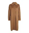 Max Mara Oversize Coat In Cashmere Coats Brown In Brown