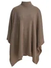 Max Mara Cashmere Cape In Neutral
