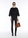 Max Mara Cashmere Cape In Ultramarine