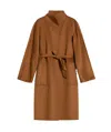 Max Mara Vertical Collar Double-sided Cashmere Coat