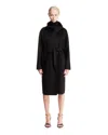 Max Mara Cashmere Cardigan Coat In Black