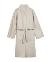 Max Mara Beige Lilia Cashmere Zibellinato Coat In Nude
