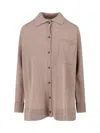 Max Mara Cashmere Cardigan In Pink