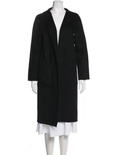 Pre-owned Max Mara Cashmere Coat In Black