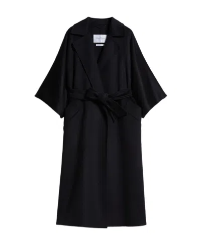 Max Mara Cashmere Coat In Black