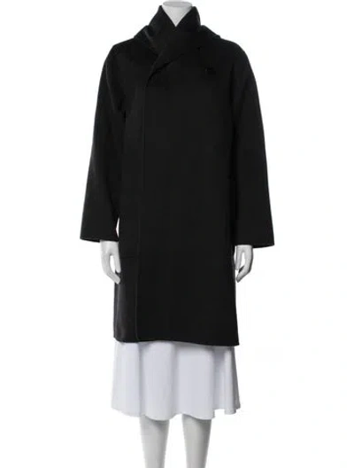 Pre-owned Max Mara Cashmere Coat In Blue