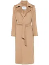 Max Mara Coat In Brown