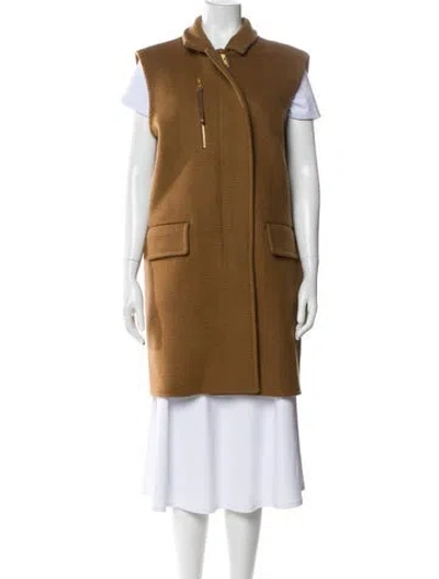 Pre-owned Max Mara Cashmere Coat In Brown