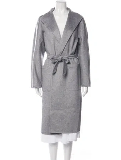 Pre-owned Max Mara Cashmere Coat In Grey