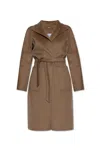 Max Mara Cashmere Coat Lilia In Brown
