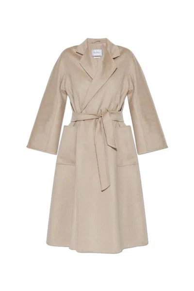 Max Mara Cashmere Coat Ludmilla In White