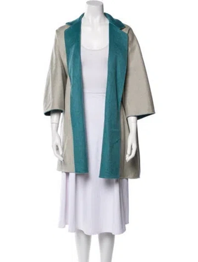 Pre-owned Max Mara Cashmere Coat W/ Tags In Multi