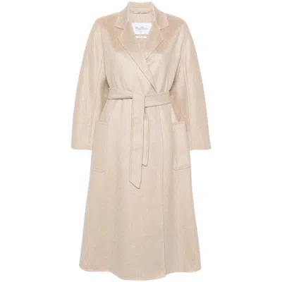 Max Mara Ludmilla Icon Belted Coat In Brown