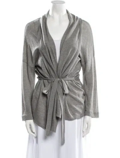 Pre-owned Max Mara Cashmere Cowl Neck Sweater In Neutral