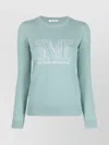 Max Mara Logo Cashmere Sweater