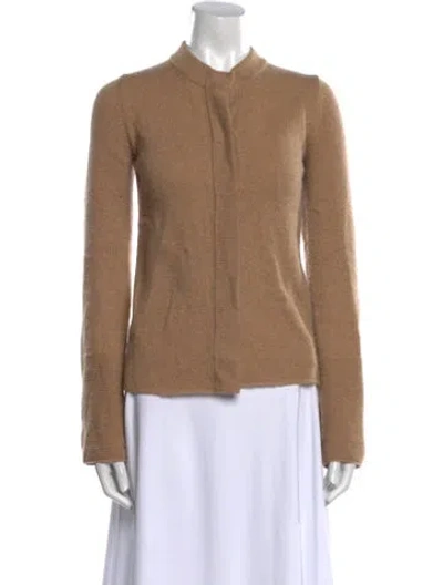 Pre-owned Max Mara Cashmere Crew Neck Sweater In Neutral