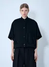 Max Mara Women Cashmere Cropped Sleeve Jacket In Black