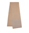 Max Mara Curvone Scarf In White